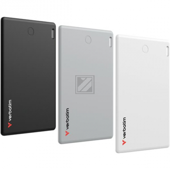 VERBATIM MY FINDER CARD TRACKER (3) 32141 bluetooth schwarz-silber-weiss