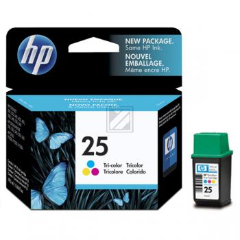 HP Tintendruckkopf cyan/magenta/gelb (51625AE, 25)