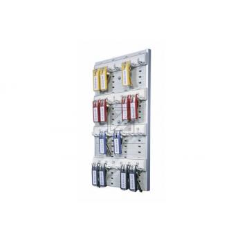DURABLE Schlüsselbrett KEY BOARD 195610 24 Haken 212x32x362mm