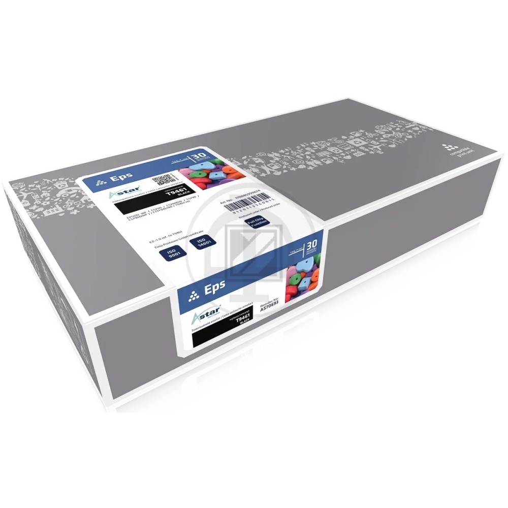 Astar Tintenpatrone schwarz HC plus (AS70693) ersetzt T9461