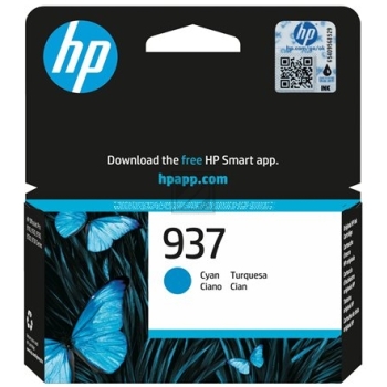 HP Tintendruckkopf cyan (4S6W2NE, 937)