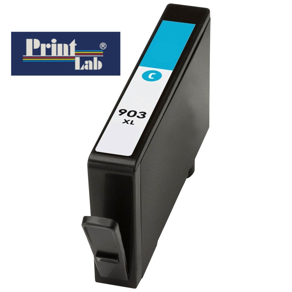 PrintLab Tintenpatrone cyan HC (1593C) ersetzt 903XL