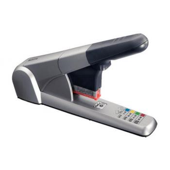 LEITZ Blockheftmaschine 5551 8mm 55510084 silber, für 80 Blatt