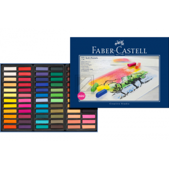 FABER-CA. Softpastellkreiden Mini 128272 72er Kartonetui