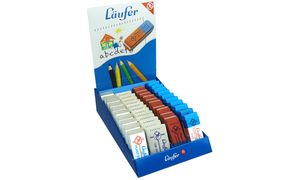 LÄUFER Radierer Display 13429 42 Stück