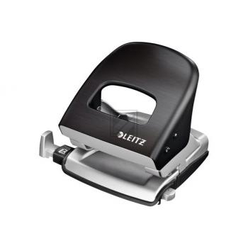 LEITZ Bürolocher NeXXt Metall 50060094 satin schwarz 30 Blatt