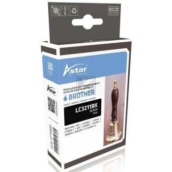 Astar Tintenpatrone schwarz (AS700682) ersetzt LC-3211BK