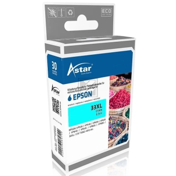 Astar Tintenpatrone cyan HC (AS16021) ersetzt T3362