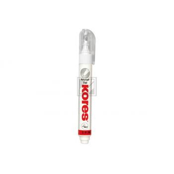 KORES METAL-TIP Korrekturstift KF83301 weiss 10g