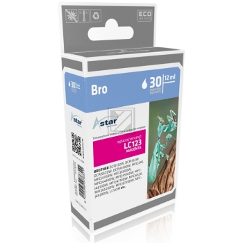 Astar Tintenpatrone magenta (AS15212) ersetzt LC-123M