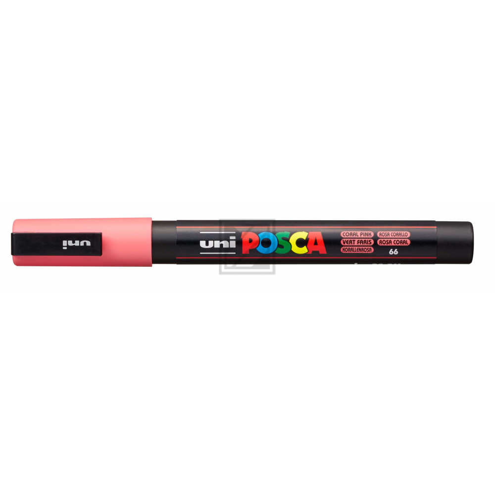 UNI-BALL Marker Posca 0.9-1.3mm PC3M_CORA coral pink