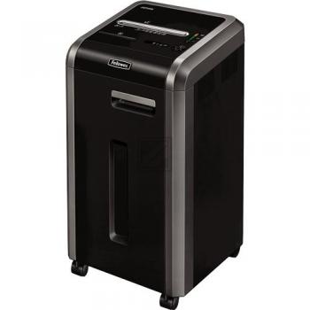 FELLOWES 225MI AKTENVERNICHTER SILB-SCHW 4620101 Microshred 2x12mm P4 14Blt
