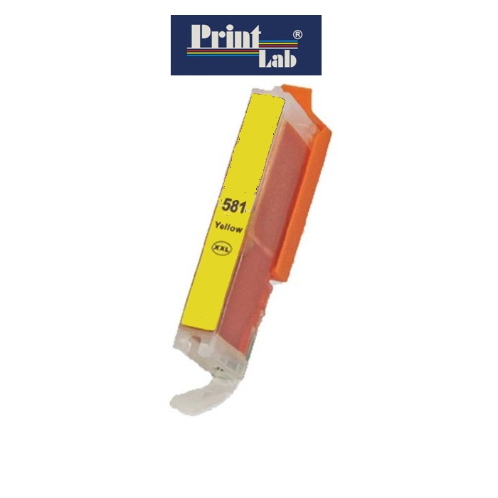 PrintLab Tintenpatrone gelb HC plus (C1204) ersetzt CLI-581YXXL