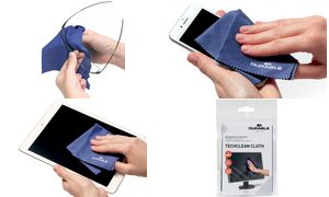 Durable Mikrofasertuch Tech Clean Cloth blau 20 x 20 cm