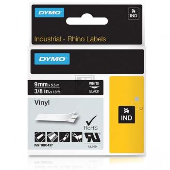 1805437 DYMO RHINO 9mm WEISS-SCHWARZ