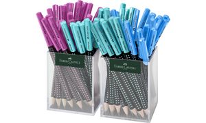 FABER-CA. Bleistifte Grip Jumbo Two Tone 511920 Köcher, 3 Farben 72 pcs.