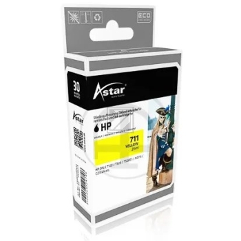 Astar Tintenpatrone gelb (AS15371) ersetzt 711