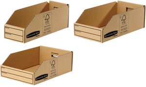 Fellowes Kleinteilebox R-Kive Basics braun 147 x 102 x 280 mm (07354EU)