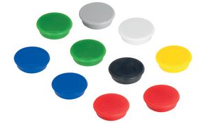 Franken Haftmagnet 13 mm weiß Haftkraft: 100 g