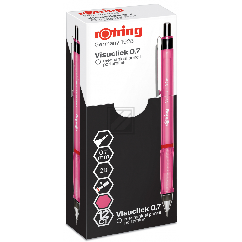 ROTRING Feinminenstift 0.7mm 2089094 Visuclick, pink