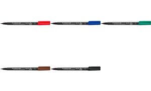 Staedtler Folienschreiber Lumocolor 313-2 S rot Permanent