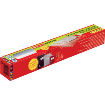 HERLITZ Buchhülle easy cover 50014743 5 Stück Flexibel
