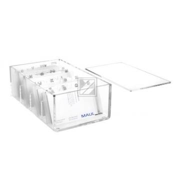 MAUL Visitenkartenbox 1956305 Acryl