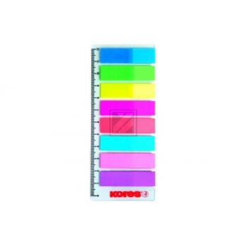 KORES NOTEX INDEX 12x45mm N45120 8-farbig/8x25 Blatt