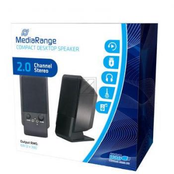 MEDIARANGE COMPACT DESKTOP LAUTSPRECHER MROS352 USB 2.0