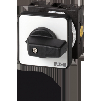 Wendeschalter, Kontakte: 5, 20 A, Frontschild: 2-0-1, 45 °, rastend, Einbau T0-3-2/E