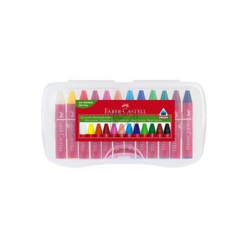 FABER-CA. Kreiden Jumbo 120011 12 Farben Etui