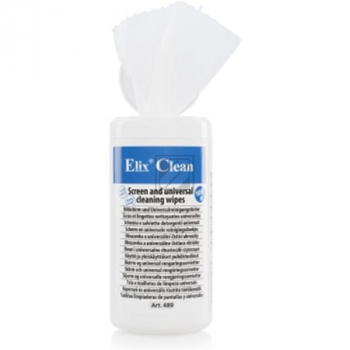 489100 ELIX CLEAN REINIGUNGSTUECHER(100) fuer Bildschirm und Oberflaechen
