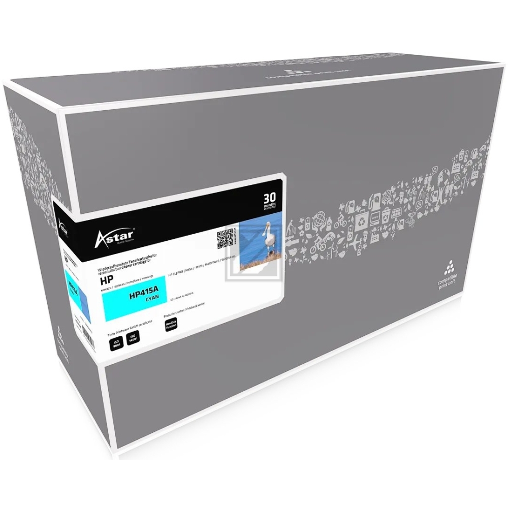 Astar Toner-Kartusche cyan (AS20239) ersetzt 415A