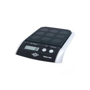 WEDO Digitalwaage Optimo 5000 485001 Tragkraft bis 5kg 23x4x16cm