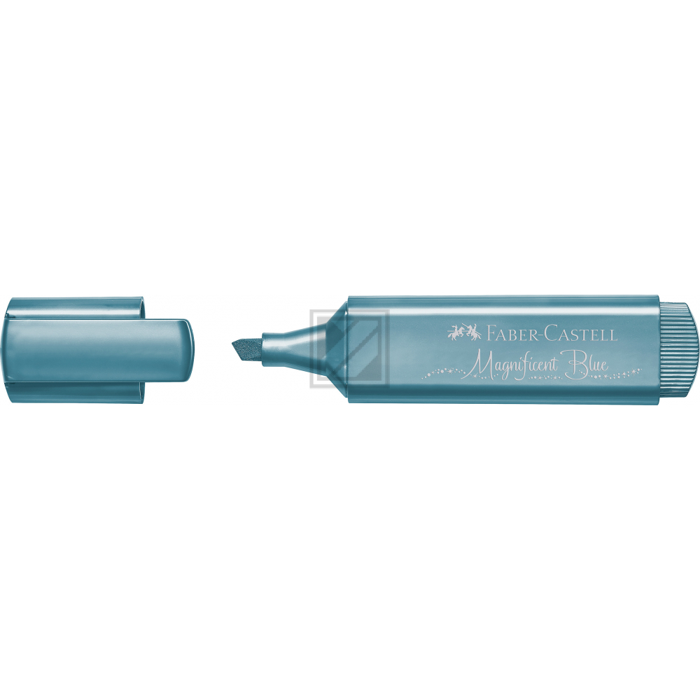 FABER-CA. Texmarker 46 Metallic 1.2-5mm 154647 magnificent blue
