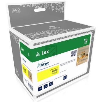 Astar Toner-Kit gelb (AS13802) ersetzt 802HY