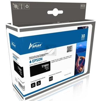 Astar Tintenpatrone schwarz HC plus (AS70071) ersetzt T7891