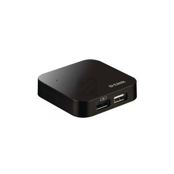 D-Link DUB-H4 4-Port USB 2.0 Hub mit Netzteil