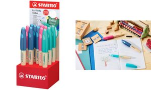 STABILO Füllhalter EASYbirdy Timber L/R, 12er Display