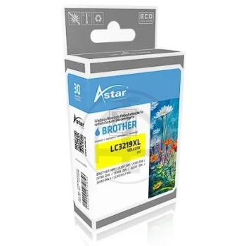Astar Tintenpatrone gelb HC (AS70018) ersetzt LC-3219XLY