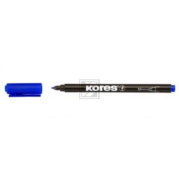 KORES K-Marker Permanent Fine M M22103 blau