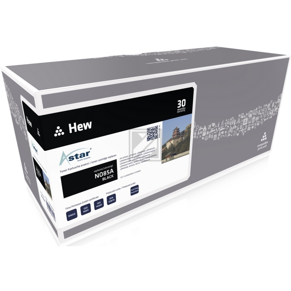 Astar Toner-Kartusche schwarz (AS10285) ersetzt 85A