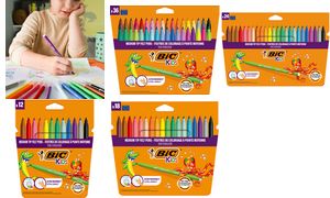 BIC Fasermaler Kid Couleur 0.8mm 841800 ass. 24 Stück