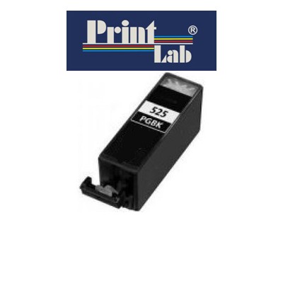 PrintLab Tintenpatrone schwarz photo (C1161) ersetzt PGI-525PGBK